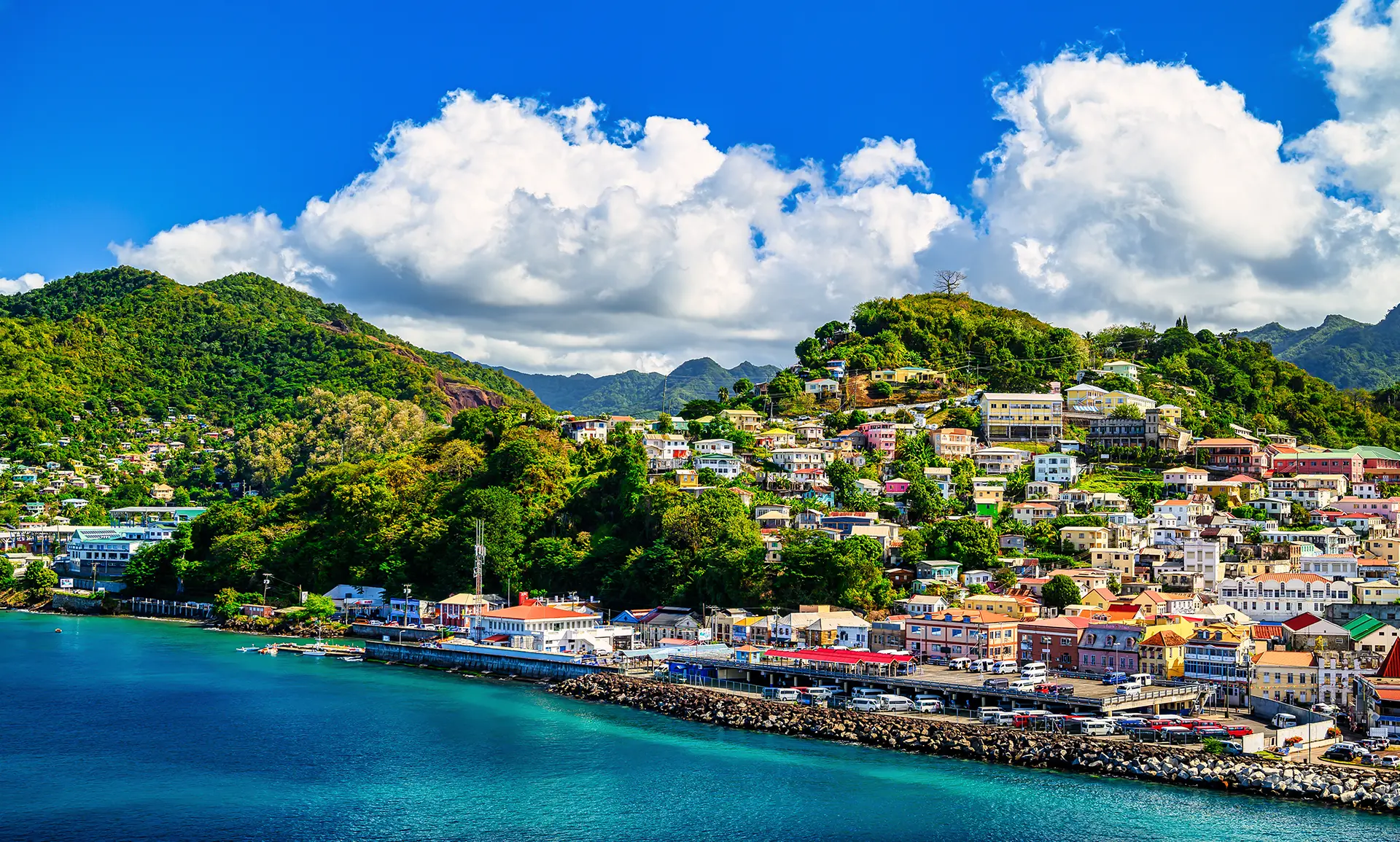 Carriacou, Tyrell Bay and Sandy Island