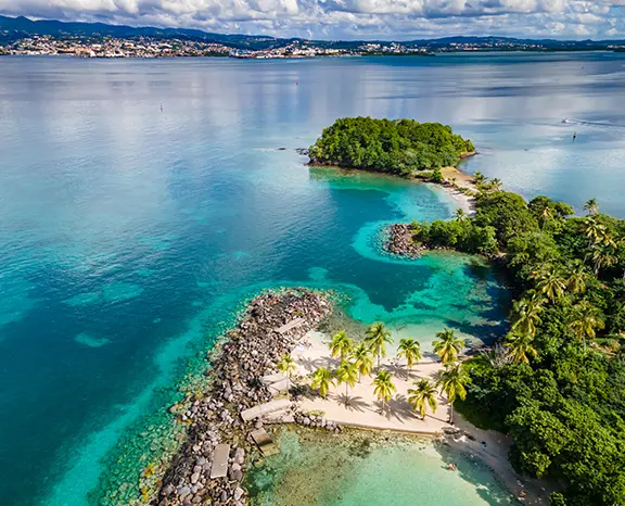 Martinique island banner