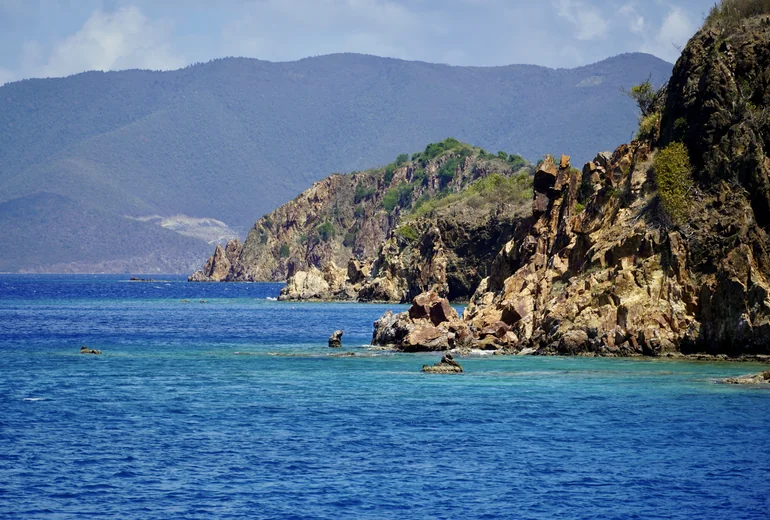 Lush volcanic landscape of Grenada